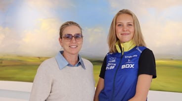Catharina Åbjörnsson Lindgren och Hanna Lundberg