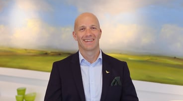 Martin Kihlberg, hållbarhetschef på Landshypotek Bank