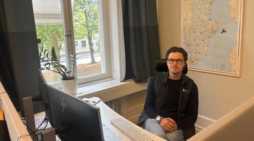 Filip på kundservice