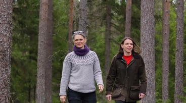 Cecilia och Viktoria