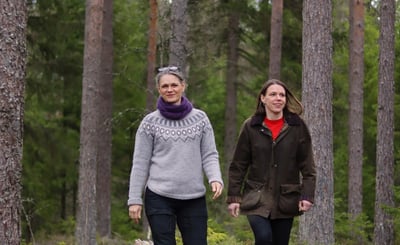 Cecilia och Viktoria