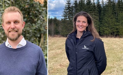 Olle Nylund och Bernadette Acs Andrén
