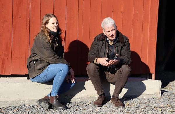 Malin Svedberg och Stefan Malmström