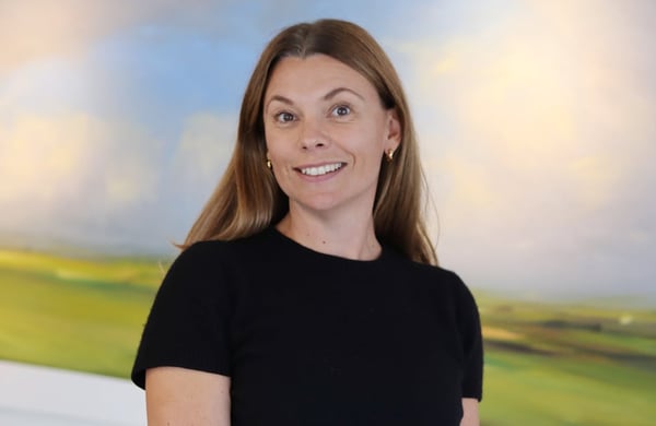 Porträttbild Anna Casselblad, CFO Landshypotek Bank