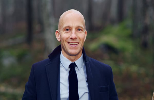 Porträtt Martin Kihlberg, chefsjurist och hållbarhetschef på banken