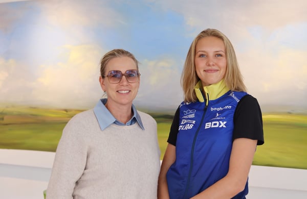 Catharina Åbjörnsson Lindgren och Hanna Lundberg