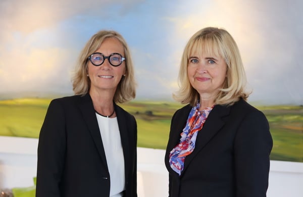 Marita Odélius och Elisabeth Beskow