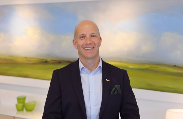 Martin Kihlberg, hållbarhetschef på Landshypotek Bank