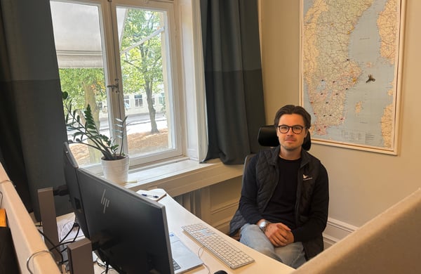 Filip på kundservice