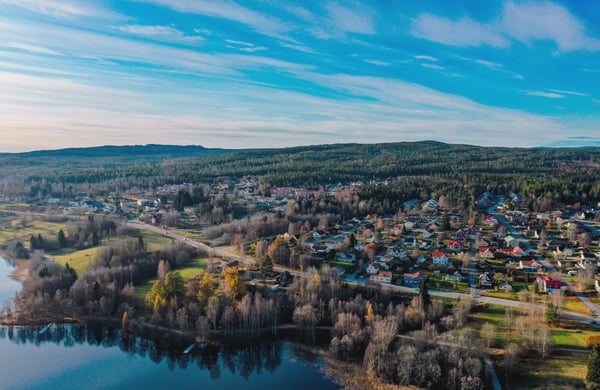 Vy över Sundsvall