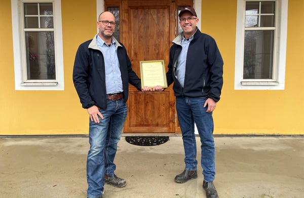 Andreas och Håkan -- Årets Landsbygdsföretagare i Skåne