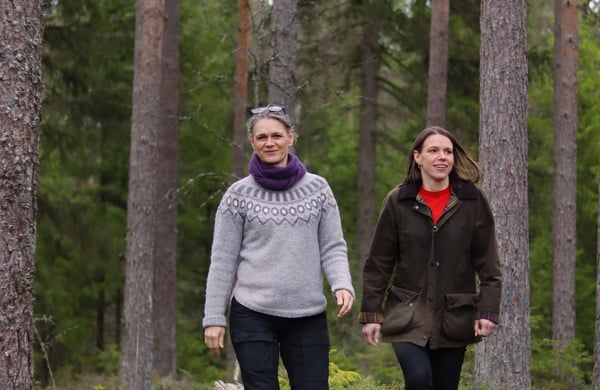 Cecilia och Viktoria