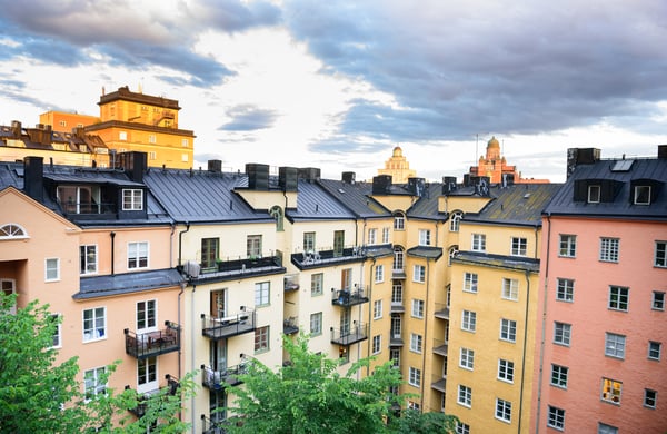 Bostadshus i Vasastan i Stockholm