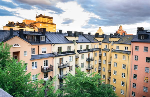 Bostadshus Vasastan i Stockholm