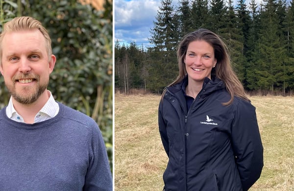 Olle Nylund och Bernadette Acs Andrén