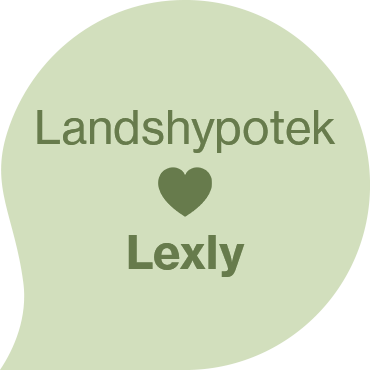 Landshypotek hjärta Lexly